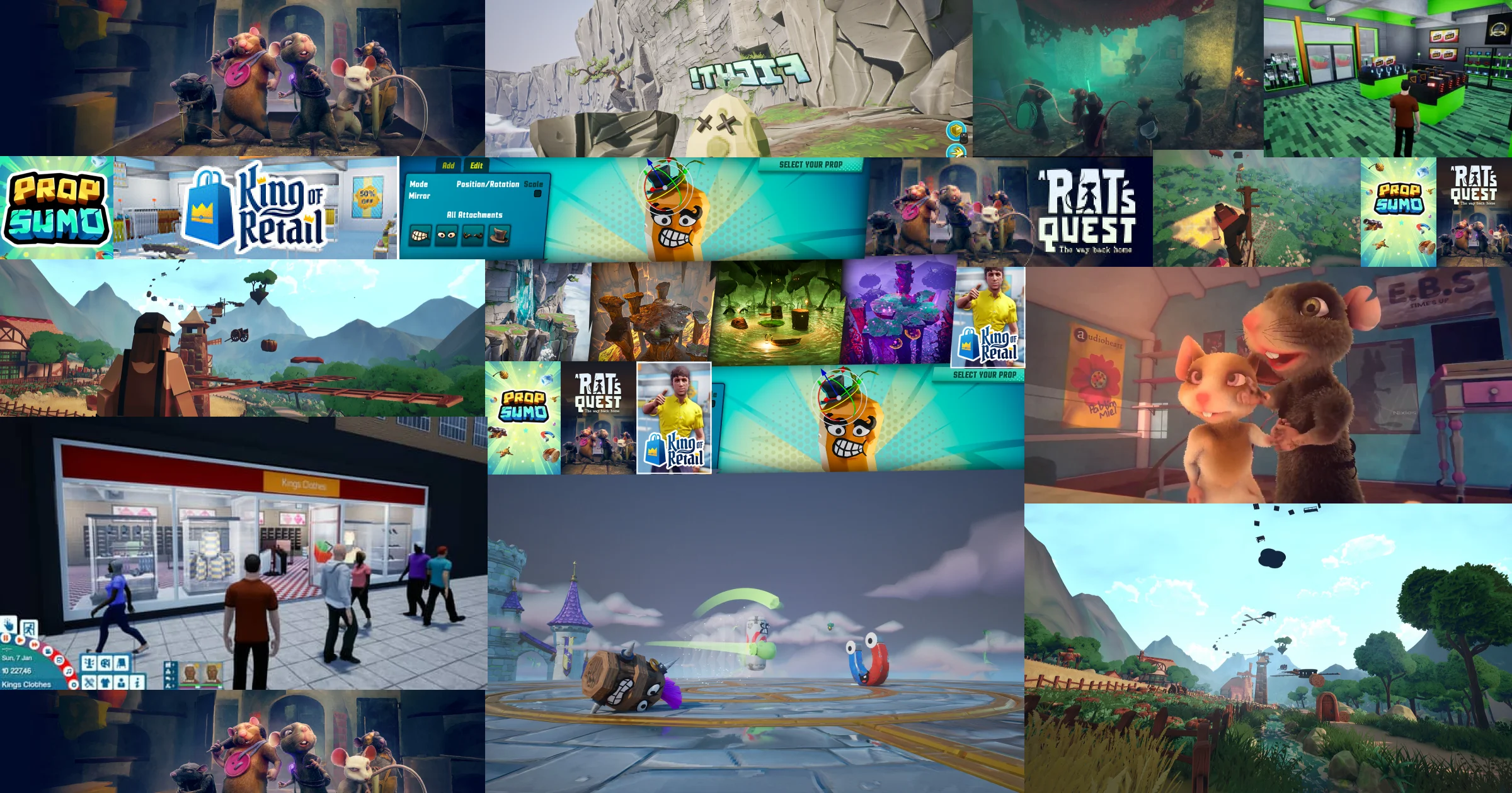 Evergreen Valley: The Parkour Game & Prop Sumo + 2 More - Steam Deck Tested | Apr 14