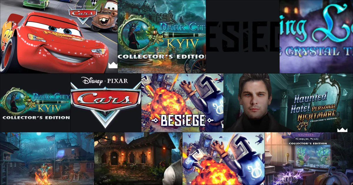 Adventure Backlog: Besiege & Dark City: Kyiv - Collector's Edition + 4 More - Steam Deck Tested