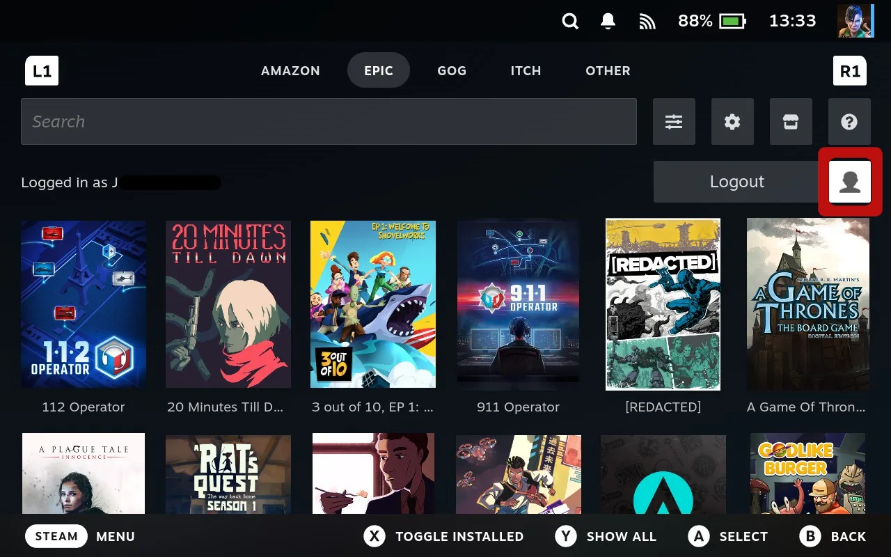User one library