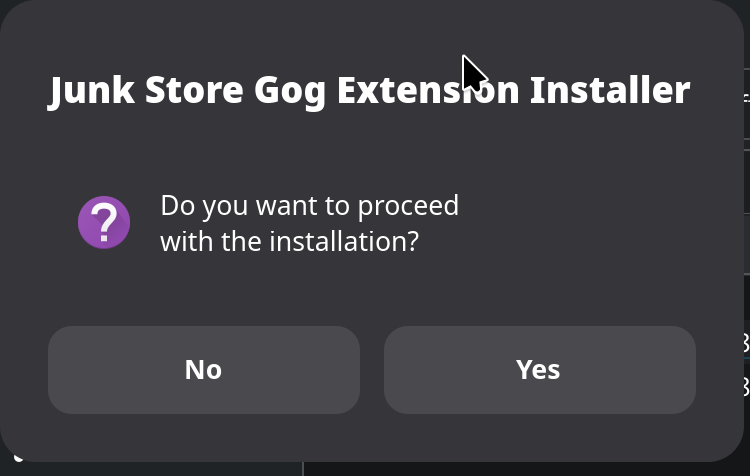 Click yes to run the installer