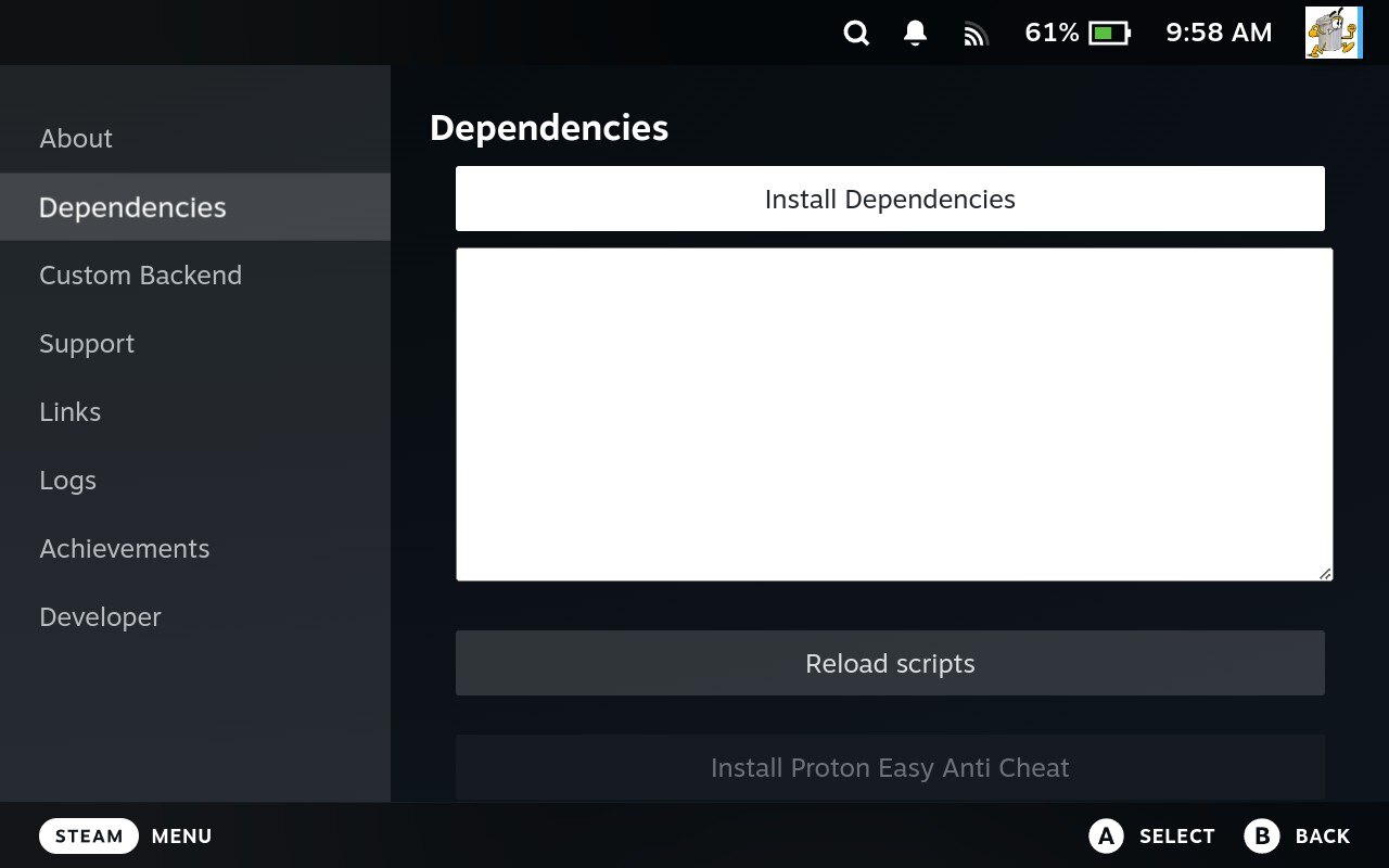 Install Junk Store dependencies