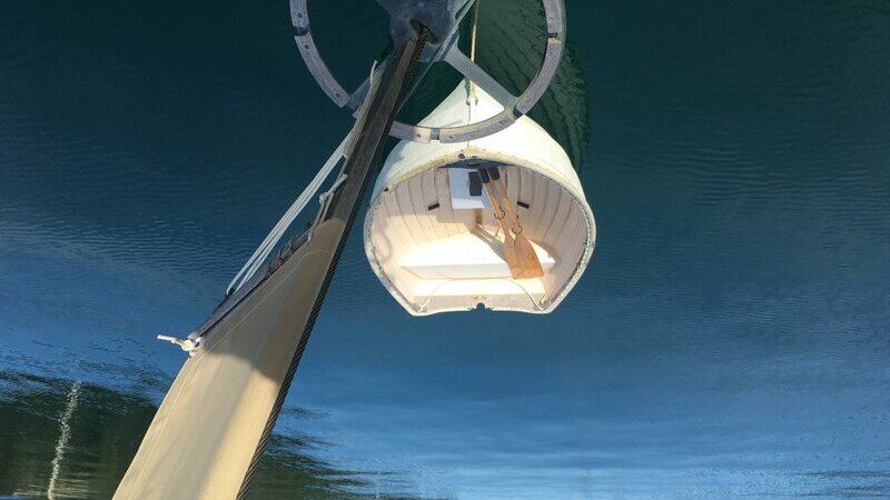 Cheeky the dinghy