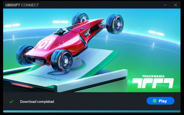Trackmania download complete