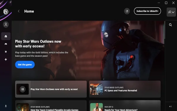 Ubisoft webpage